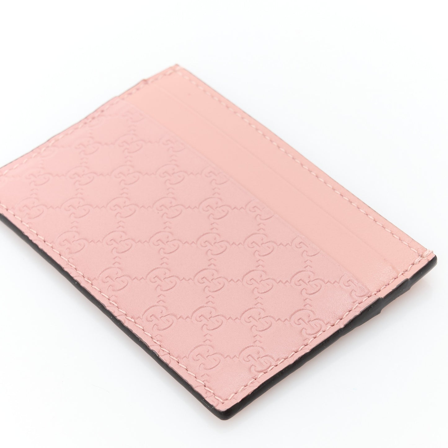Microguccissima Card Holder Soft Pink