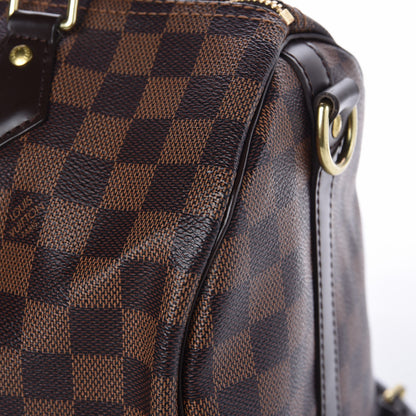Louis Vuitton Damier Ebene Speedy Bandouliere 30 8 of 10