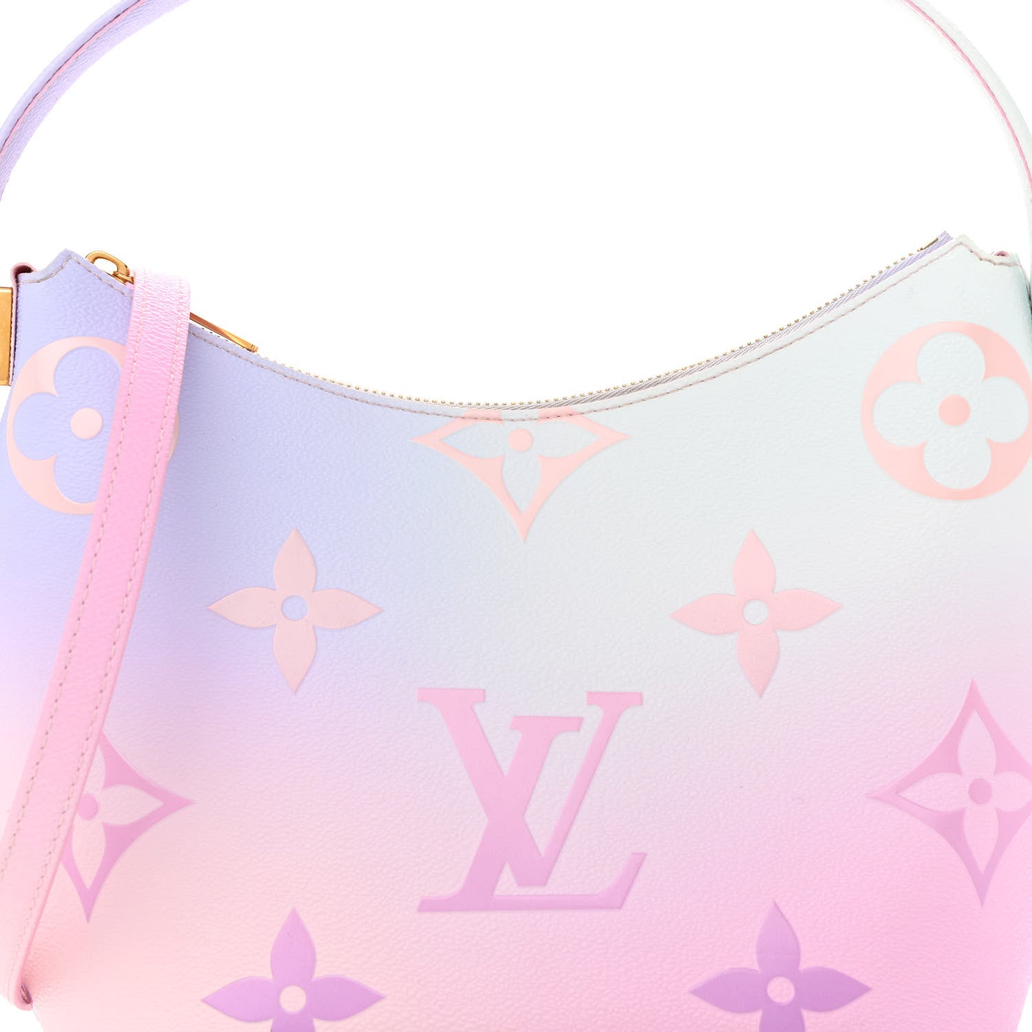 Louis Vuitton Monogram Giant Spring In The City Marshmallow Hobo PM Sunrise Pastel 7 of 11