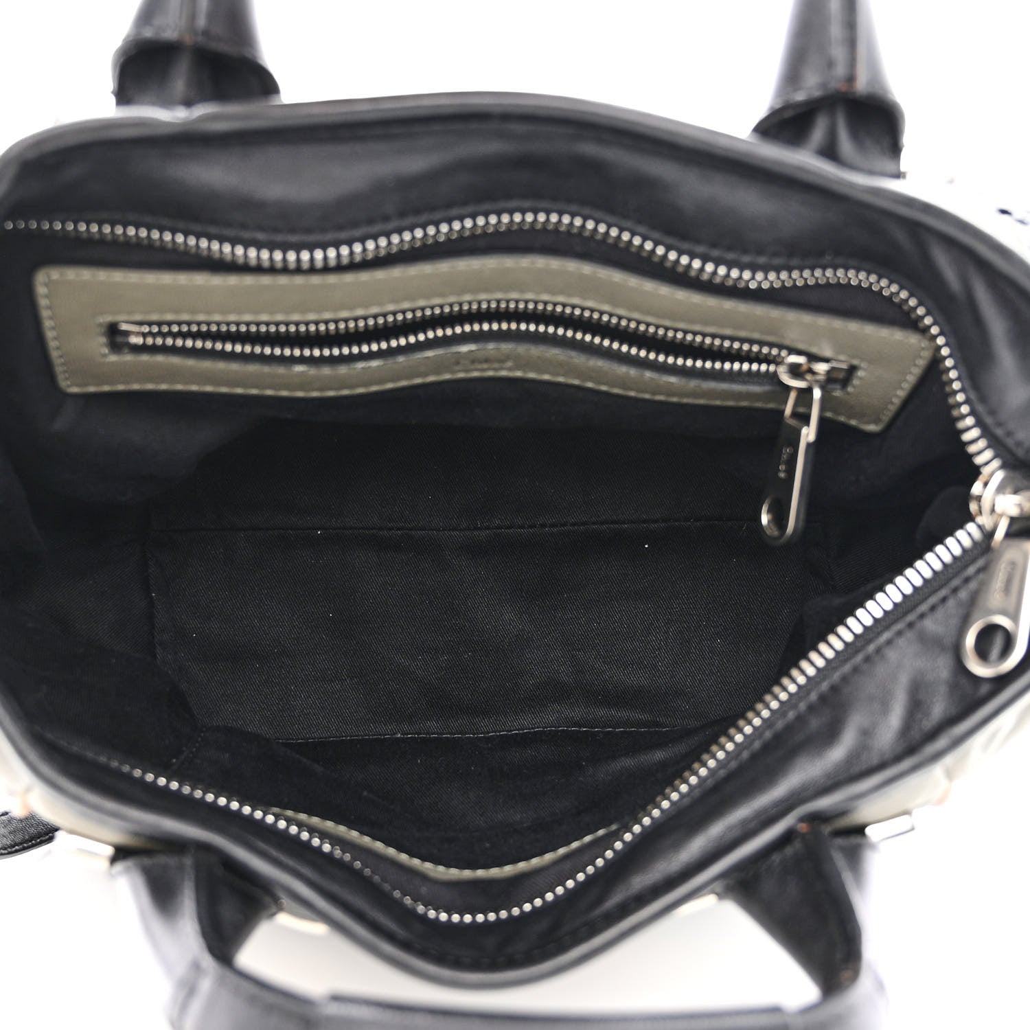 Chloe Tumbled Lambskin Ethel Satchel Black 5 of 16