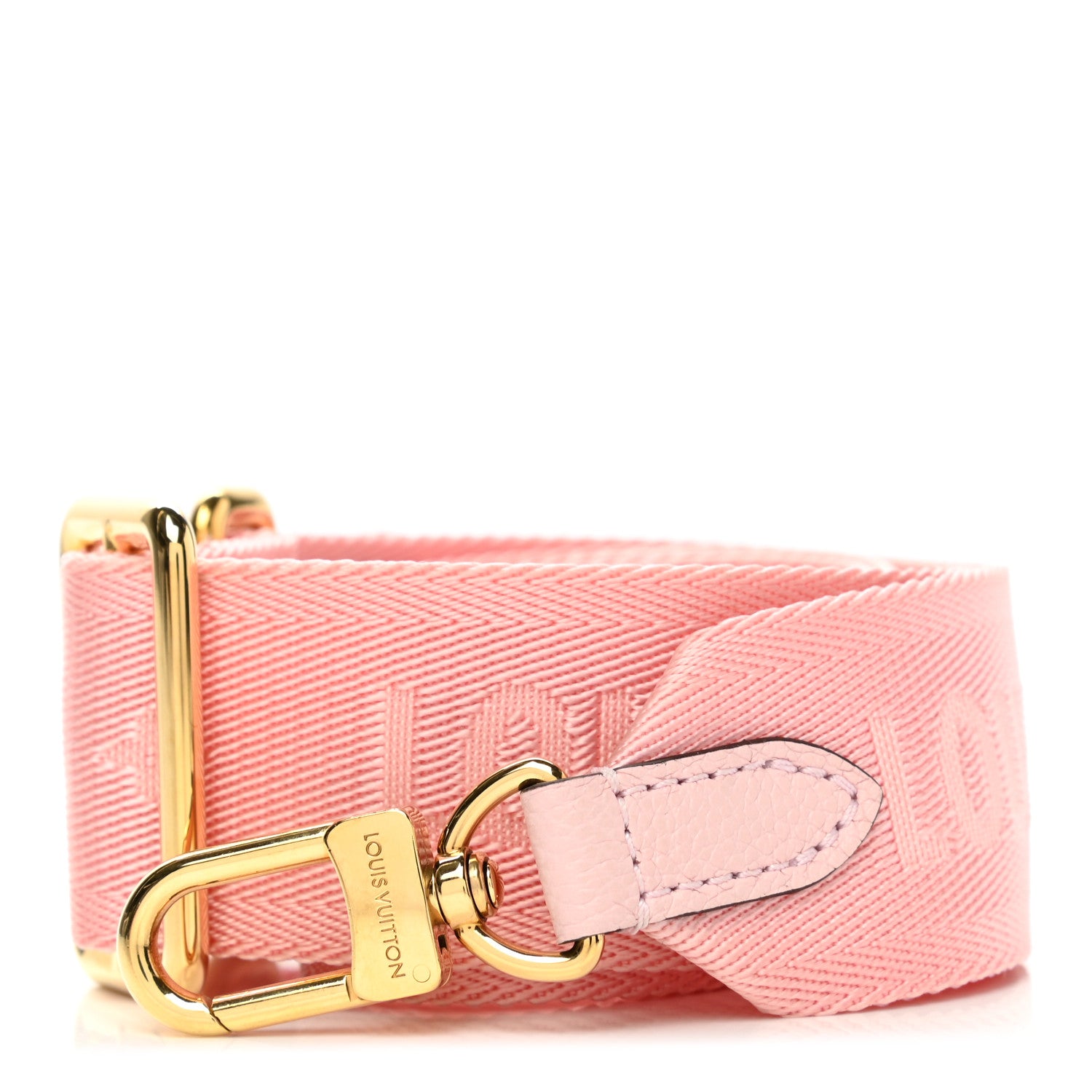 Louis Vuitton Monogram Papillon BB Bandouliere Shoulder Strap Rosebud 2 of 5