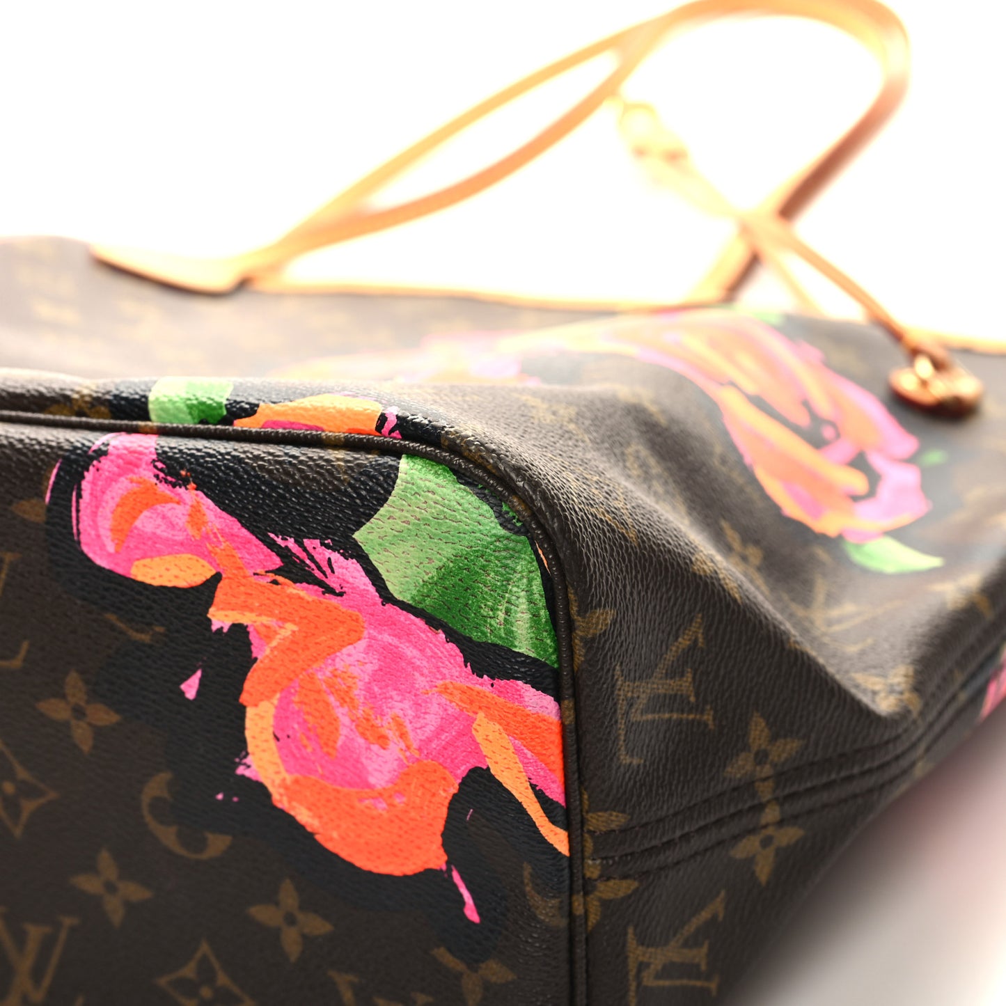 Monogram Roses Neverfull MM