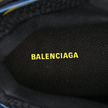 Balenciaga Mesh Nylon Mens Track Sneakers 40 Black Yellow Blue 6 of 7