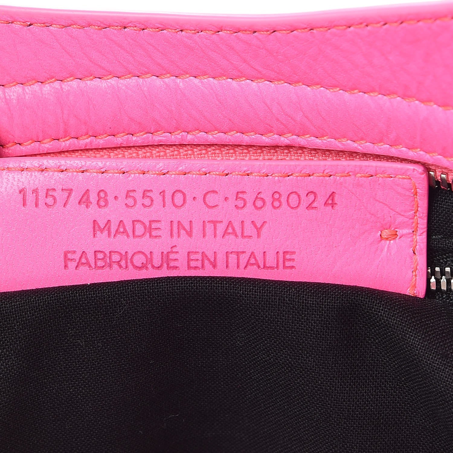 Balenciaga Agneau Classic Silver Hardware City Rose Fluo 7 of 7