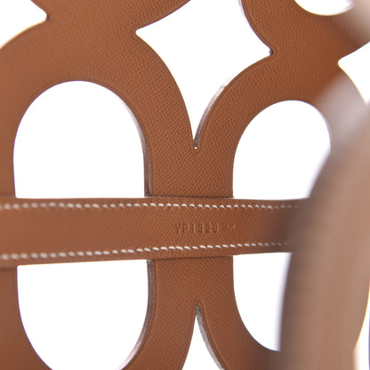 Hermes Madame Calfskin Chaine d'Ancre Tote Gold 10 of 14