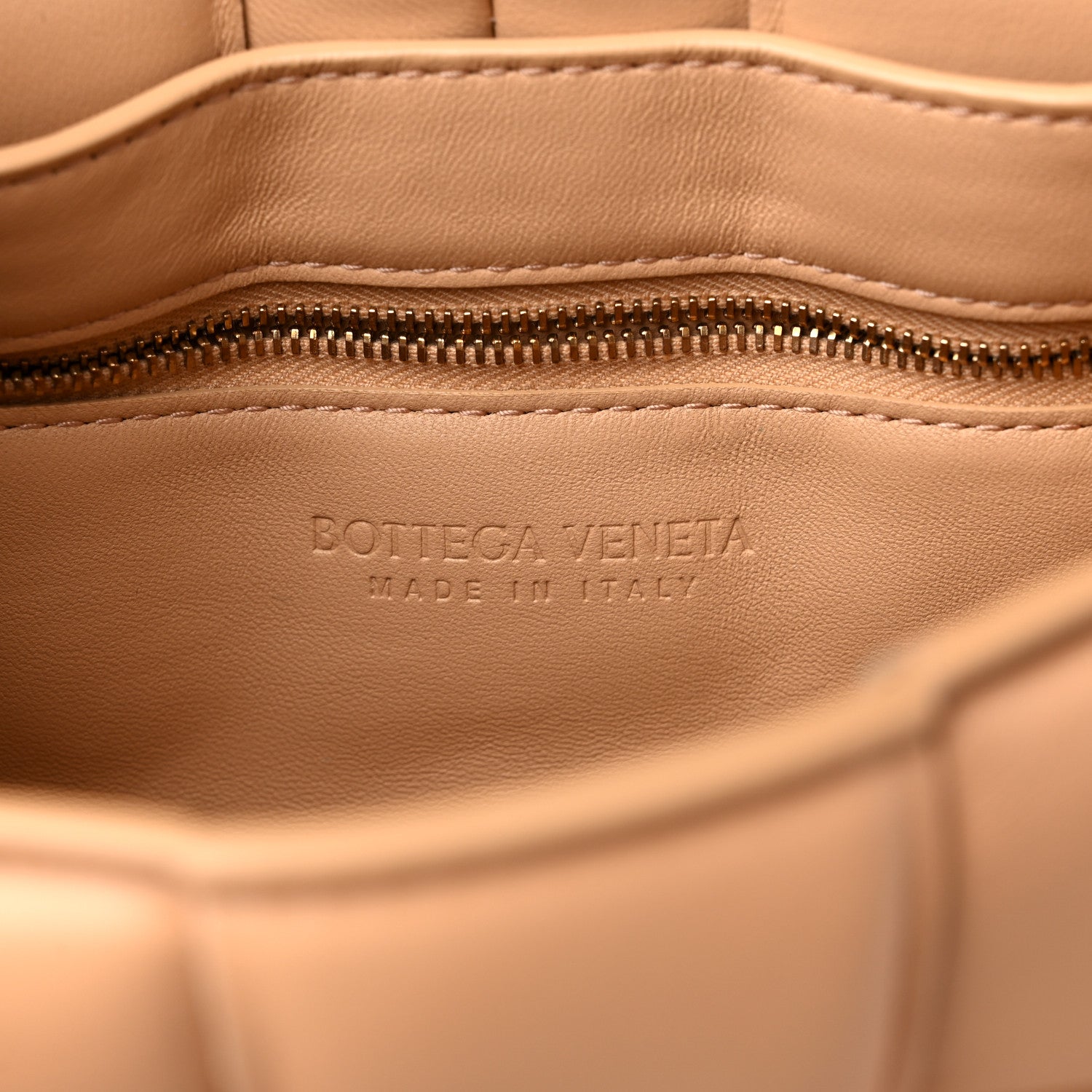 Bottega Veneta Nappa Maxi Intreccio Padded Cassette Crossbody Bag Almond 5 of 10