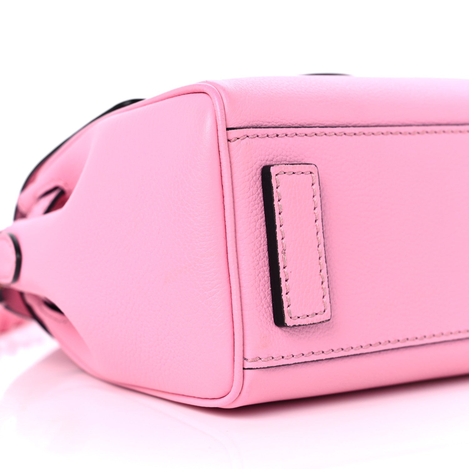 Versace Grained Calfskin Small La Medusa Top Handle Bag Pink 7 of 10