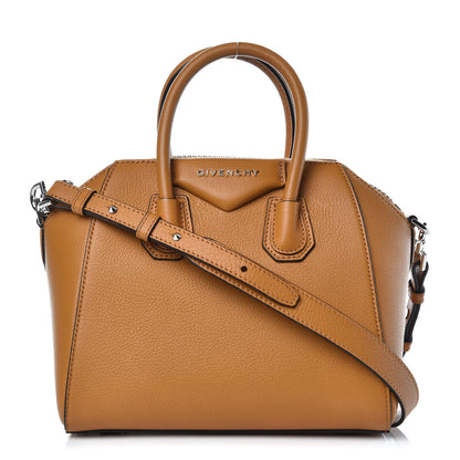 Givenchy Sugar Goatskin Mini Antigona Amber 1 of 10