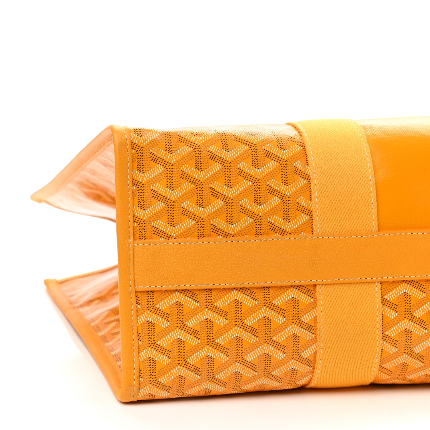 Goyard Goyardine Villette Tote Yellow 7 of 8