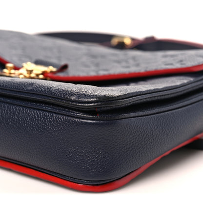 Louis Vuitton Empreinte Pochette Metis Marine Rouge 9 of 9