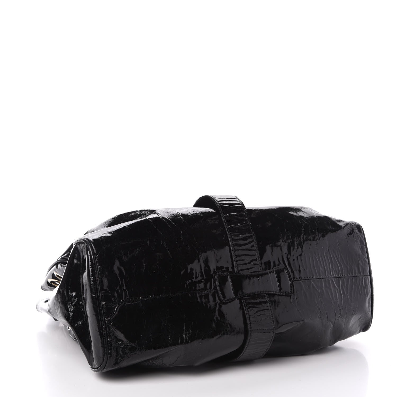 Jimmy Choo Crushed Patent Ramona Black 4 of 11