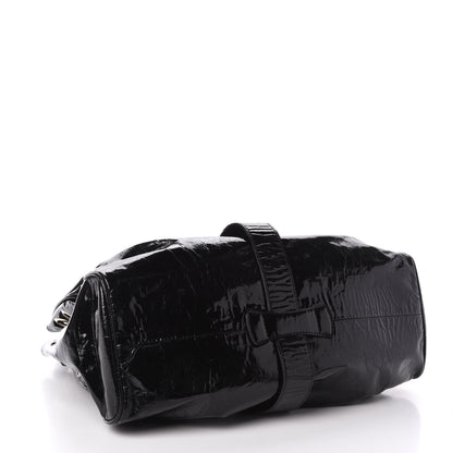 Jimmy Choo Crushed Patent Ramona Black 4 of 11