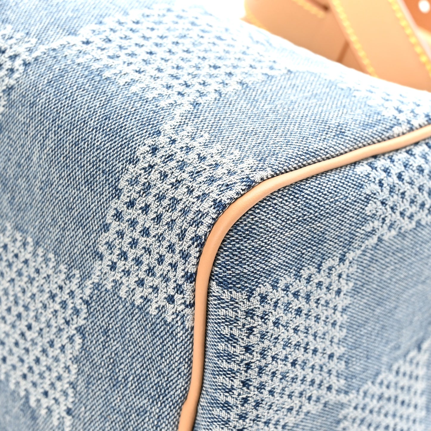 Damier Denim 3D Speedy Bandouliere 25 Bleu