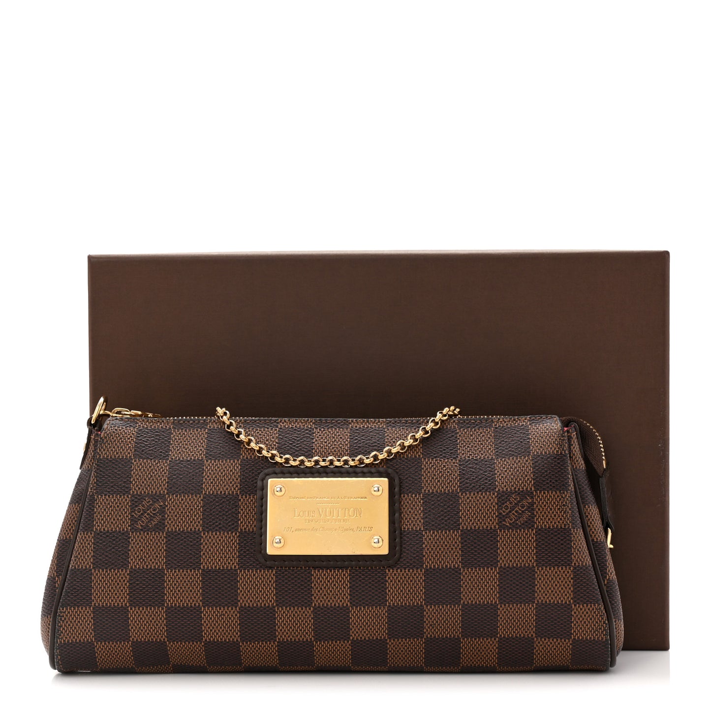 Damier Ebene Eva Clutch