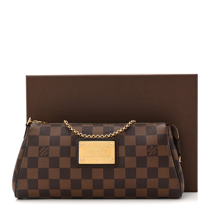 Louis Vuitton Damier Ebene Eva Clutch 12 of 12