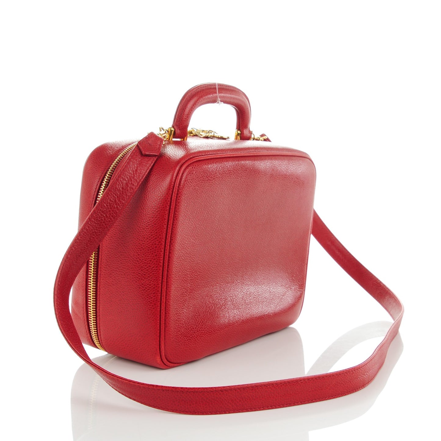 Caviar CC Vanity Cosmetic Case Red