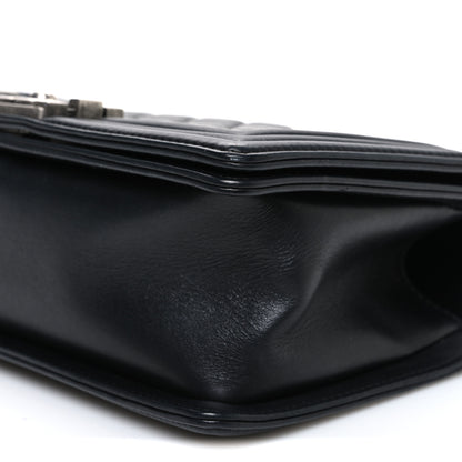 Chanel Lambskin Quilted Medium Boy Flap Black 10 of 10