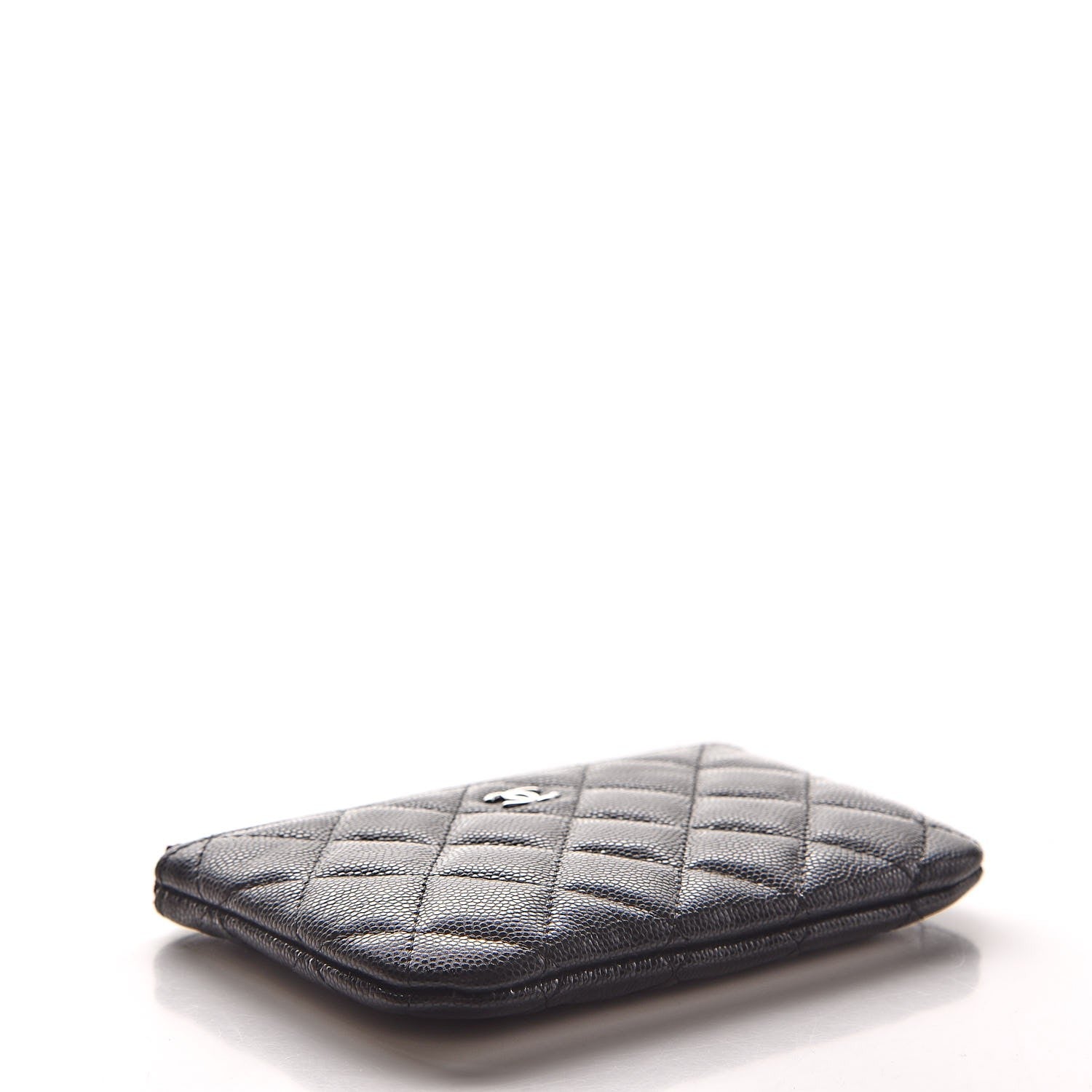 Chanel Caviar Quilted Small Cosmetic Case Black 4 of 7