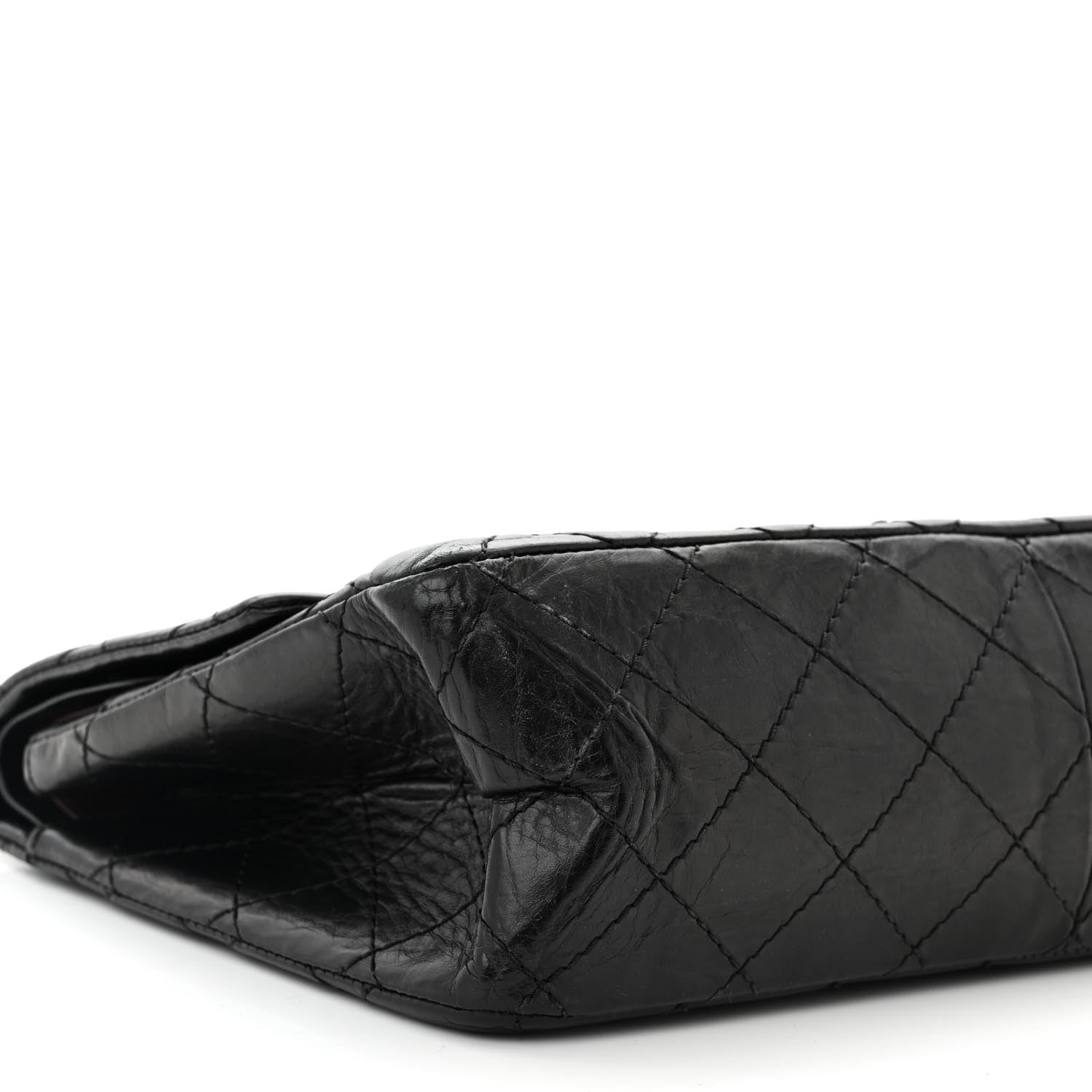 Chanel Aged Calfskin Quilted 2.55 Reissue 226 Flap Black 9 of 10