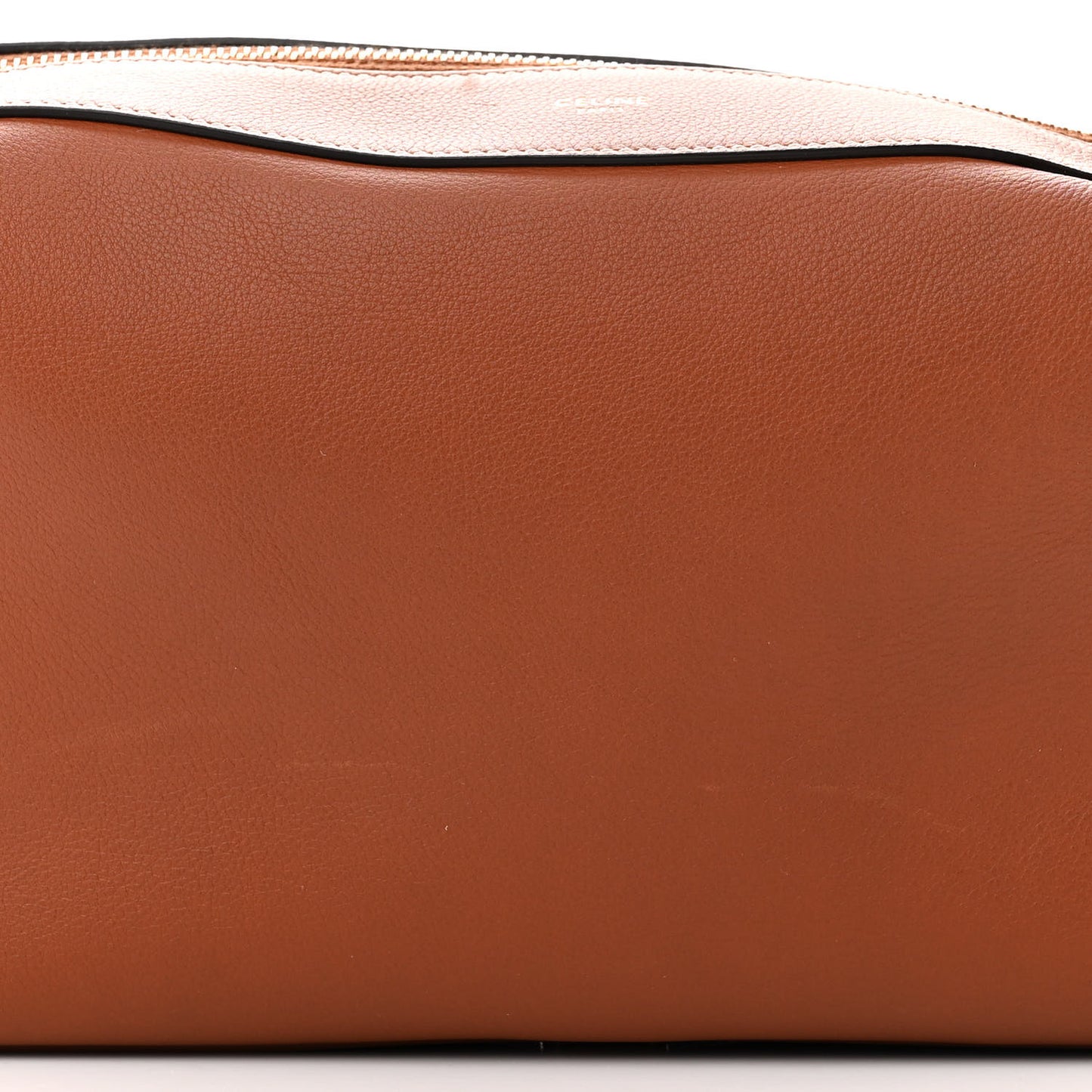 Supple Calfskin Medium Romy Shoulder Bag Tan