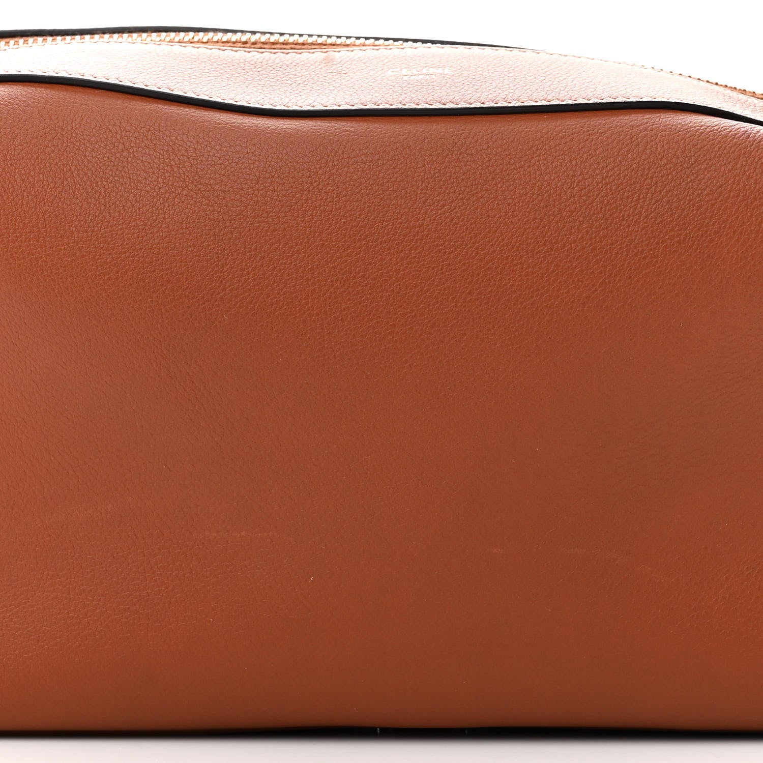Celine Supple Calfskin Medium Romy Shoulder Bag Tan 9 of 12