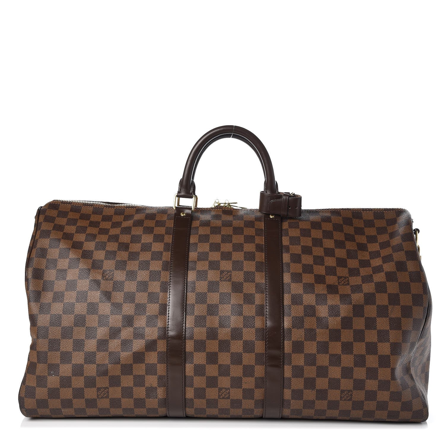 Louis Vuitton Damier Ebene Keepall Bandouliere 55 1 of 17