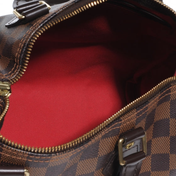 Louis Vuitton Damier Ebene Speedy 25 5 of 8