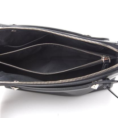 Fendi Vitello Dolce Medium By The Way Boston Bag Black 6 of 10