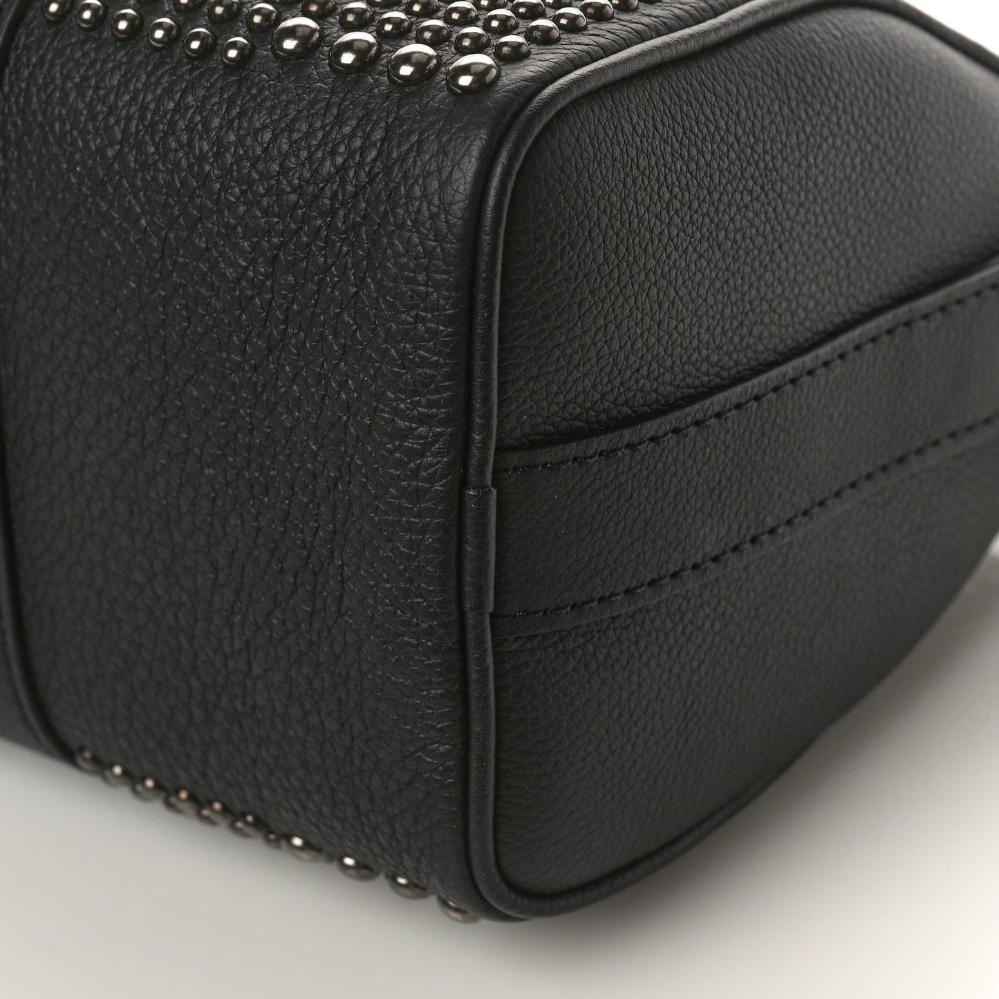 Calfskin Studded Keepall Bandouliere 25 Black