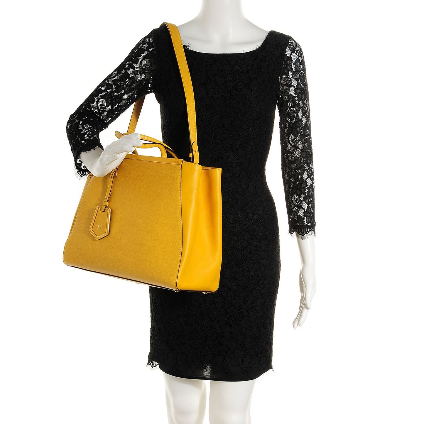 Vitello Elite Regular 2Jours Tote Yellow Chantilly