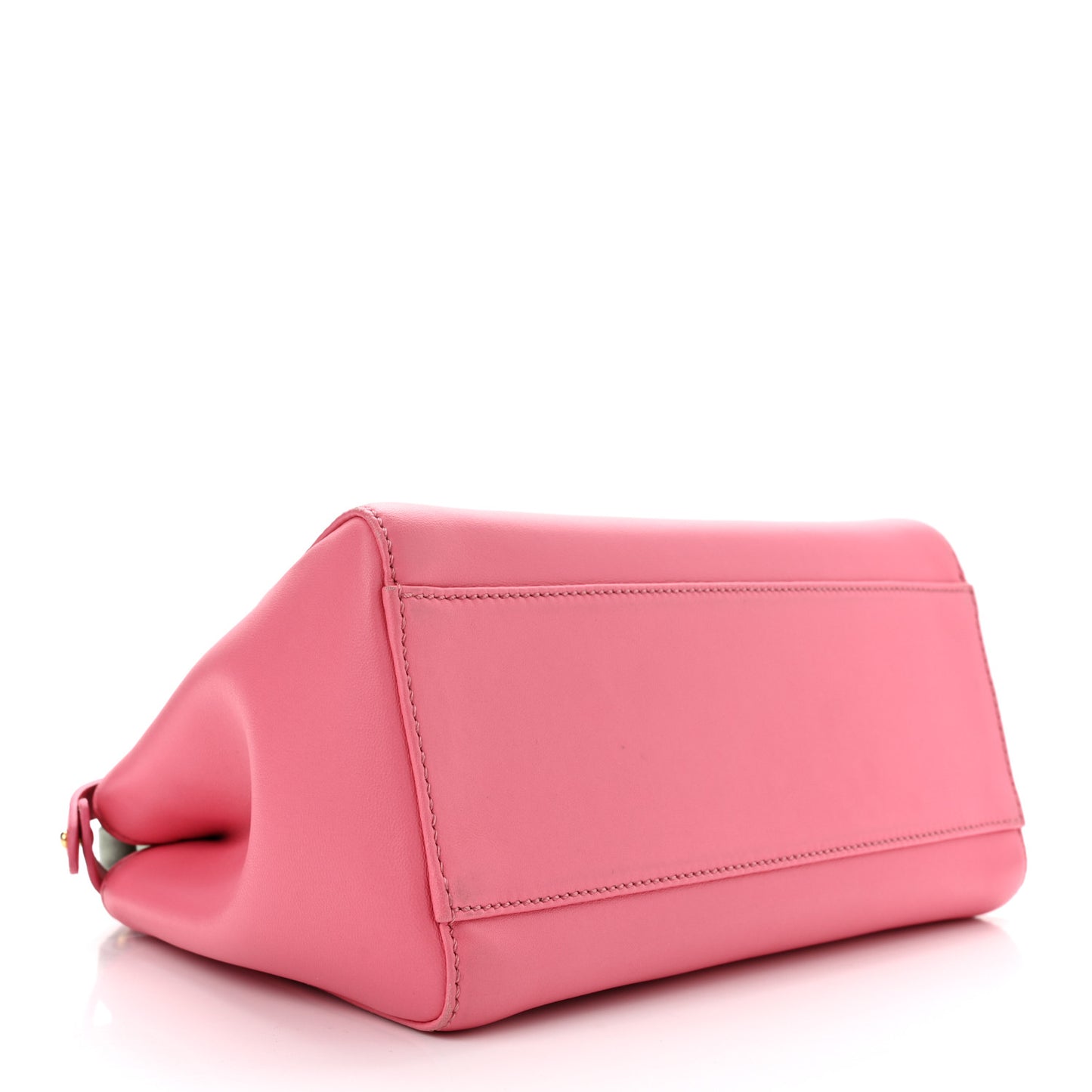Nappa Colorblock Mini Peekaboo Iconic Satchel Rosa Fluo Oxigen Slate