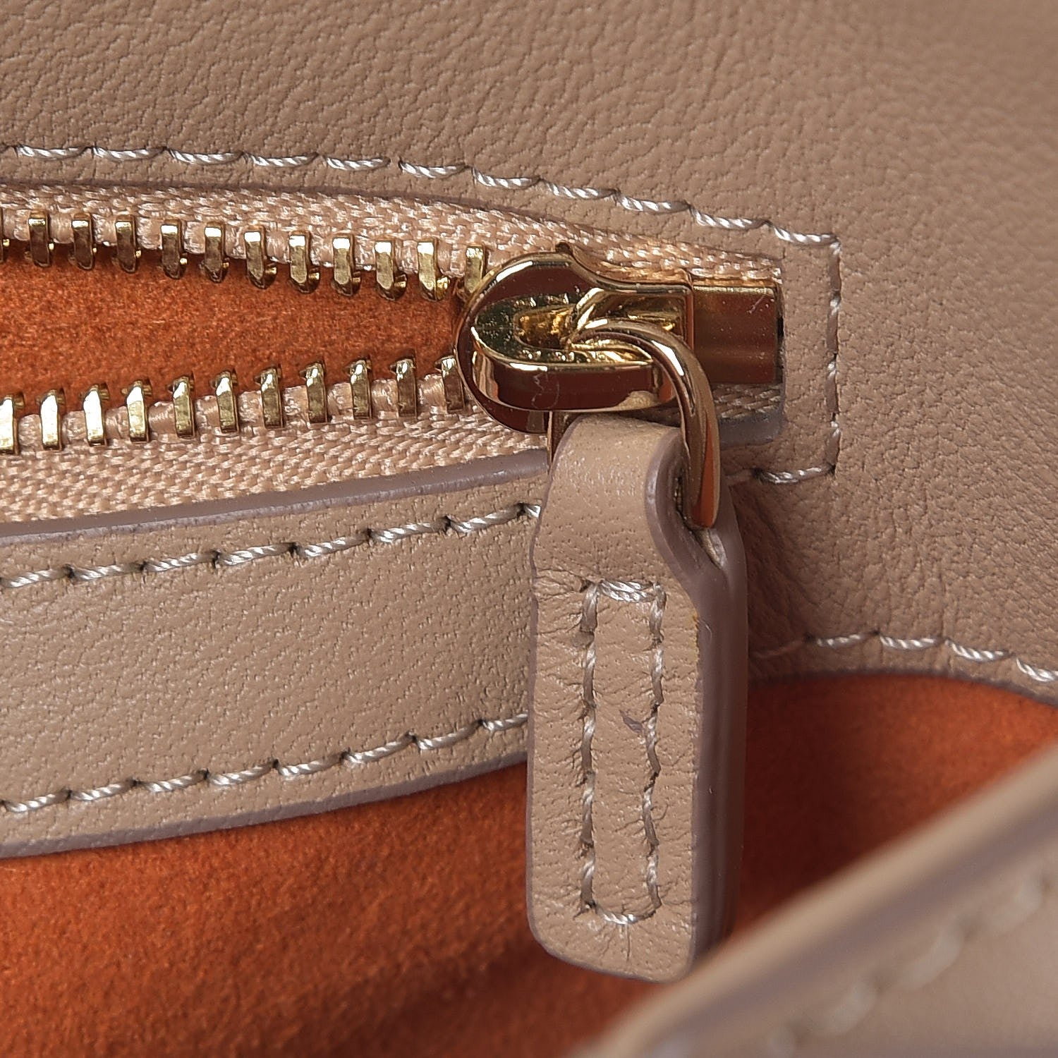 MCM Visetos Medium Patricia Satchel Beige 10 of 16