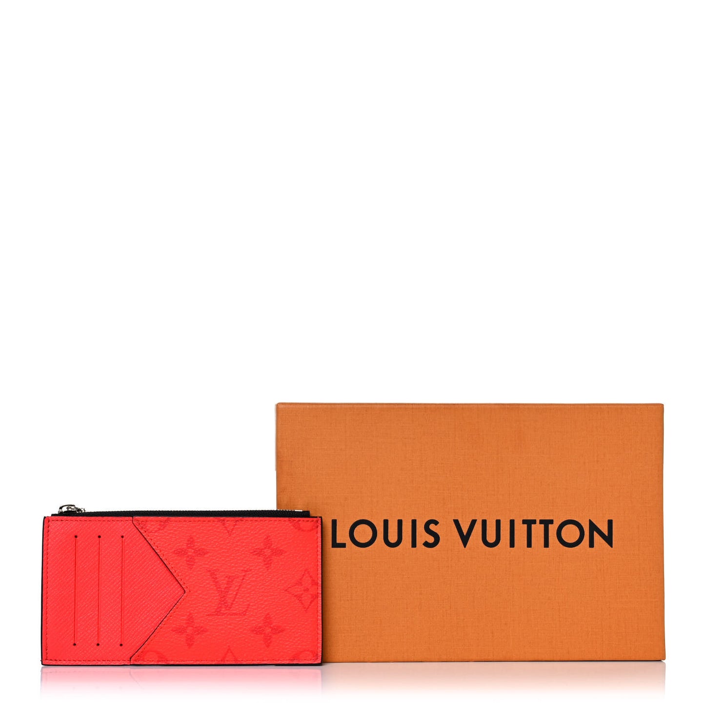 Taigarama Coin Card Holder Fire Red