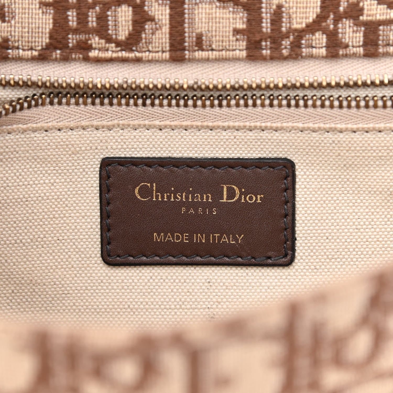 Christian Dior Oblique DiorAddict Flap Bag Brown 6 of 15