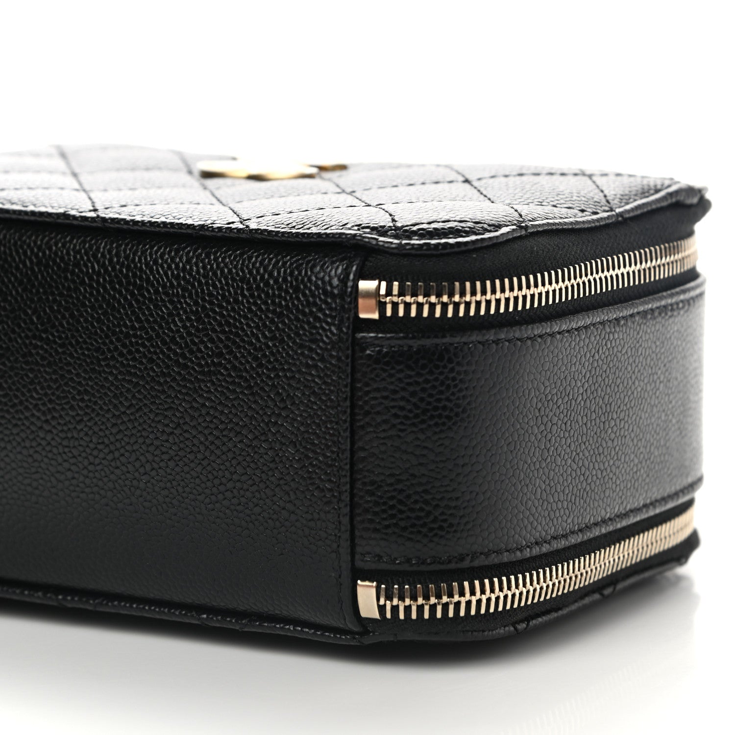 Chanel Caviar Quilted Mini Pick Me Up Vanity Case Black 10 of 11