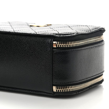 Chanel Caviar Quilted Mini Pick Me Up Vanity Case Black 10 of 11
