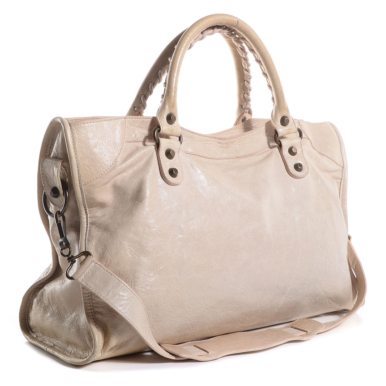 Balenciaga Chevre Classic Hardware City Calcaire 4 of 11