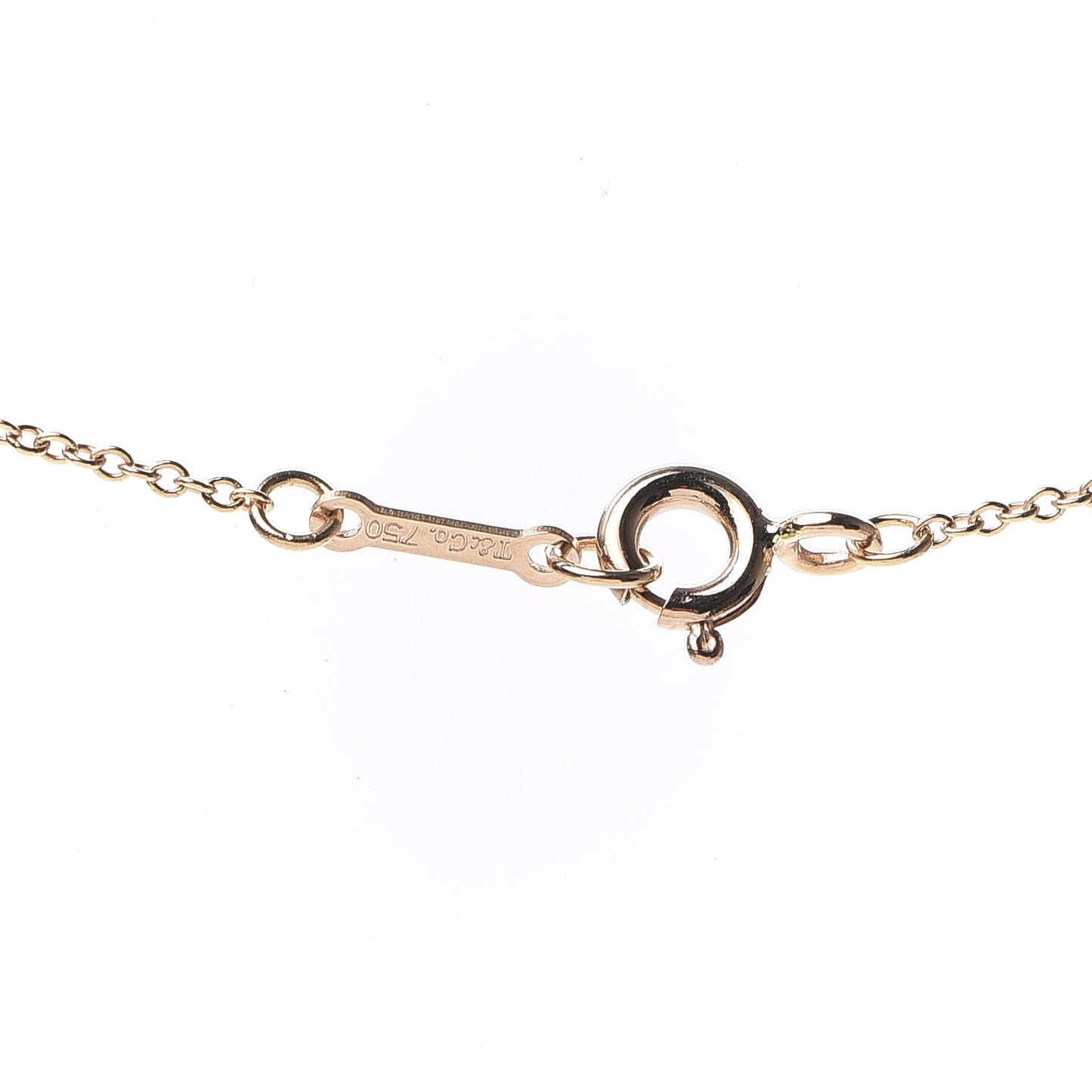 18K Rose Gold Paloma Picasso Crown of Hearts Pendant Necklace