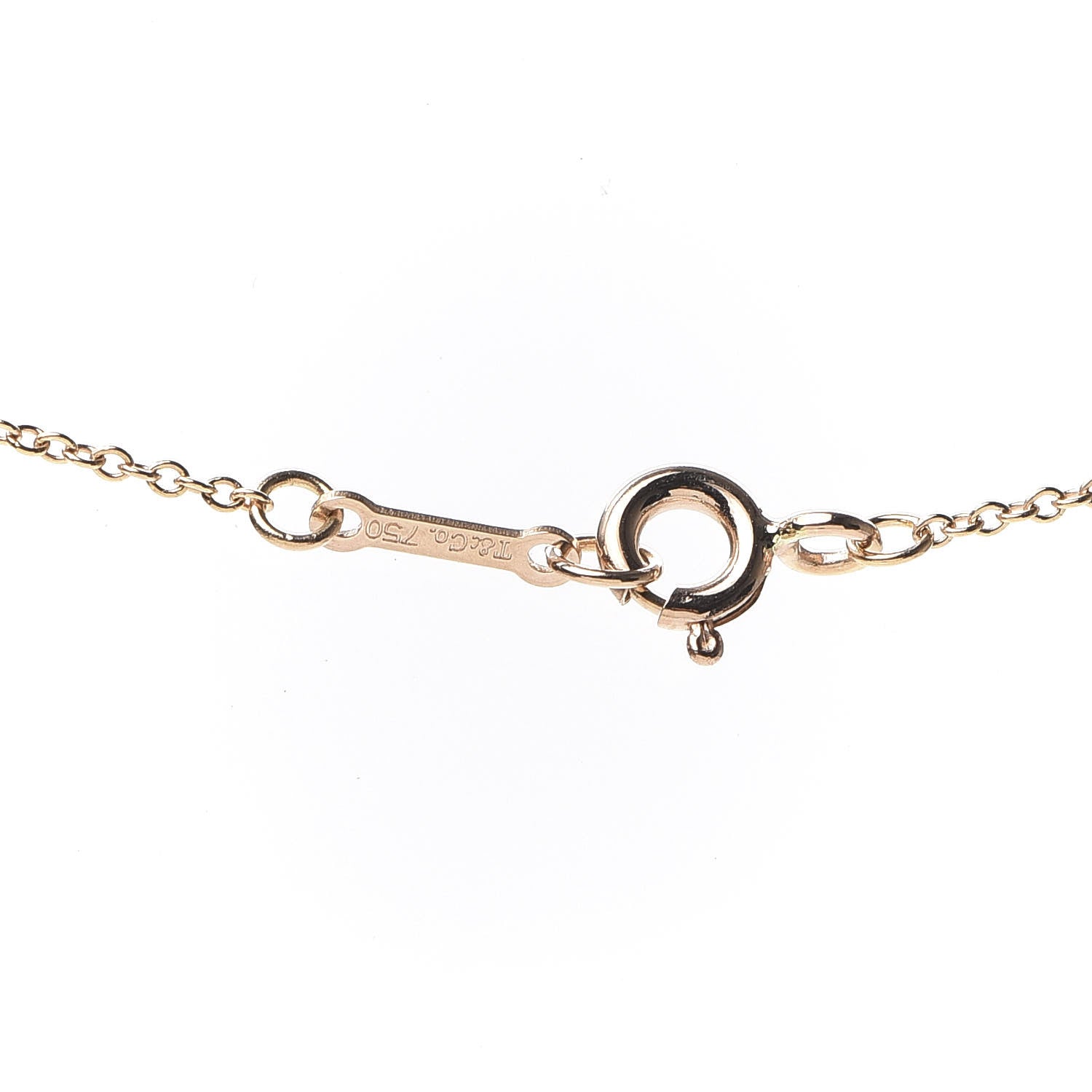 Tiffany 18K Rose Gold Paloma Picasso Crown of Hearts Pendant Necklace 5 of 6