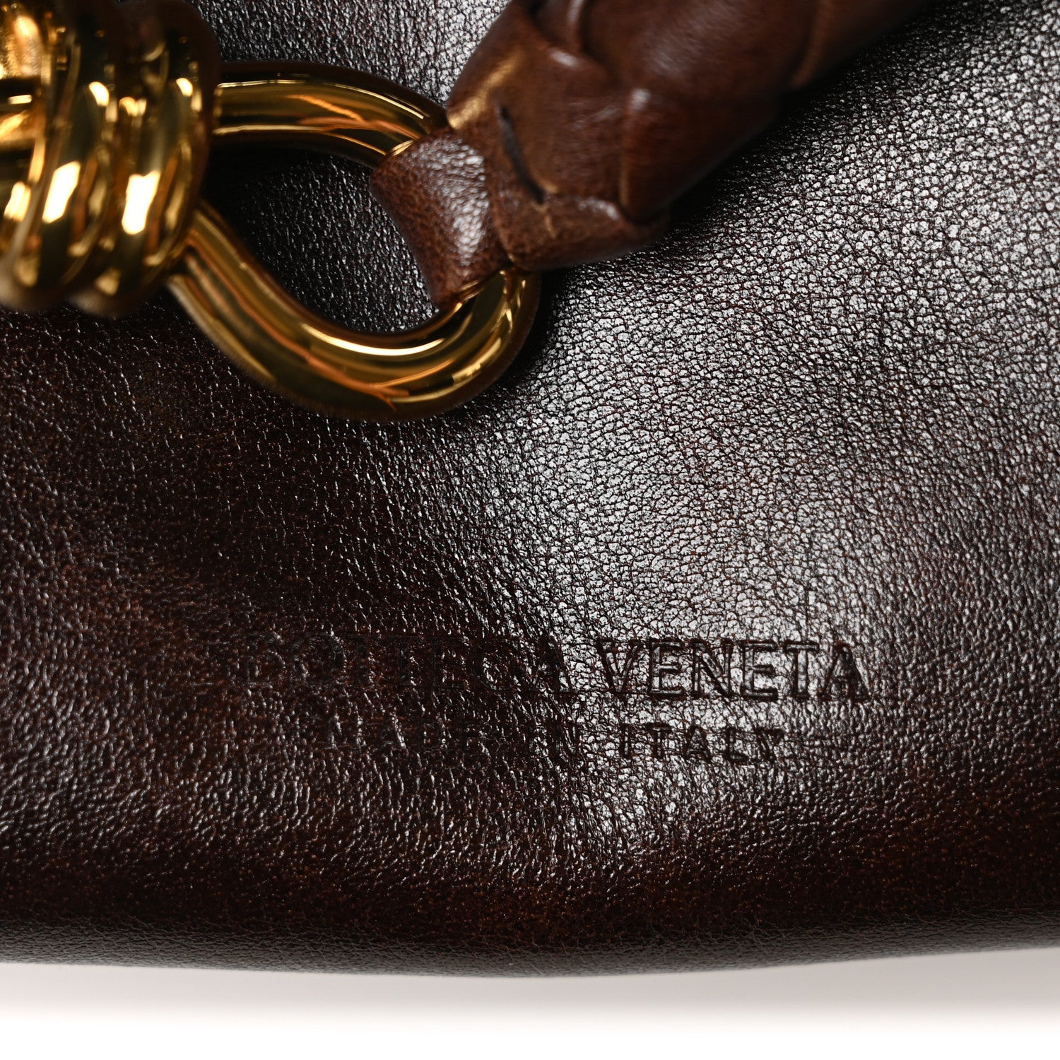 Bottega Veneta Silky Calfskin Medium Ciao Ciao Dark Mahogany 6 of 9