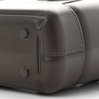 Bottega Veneta Rubber Intrecciato Mini Arco Tote Dark Brown 10 of 10
