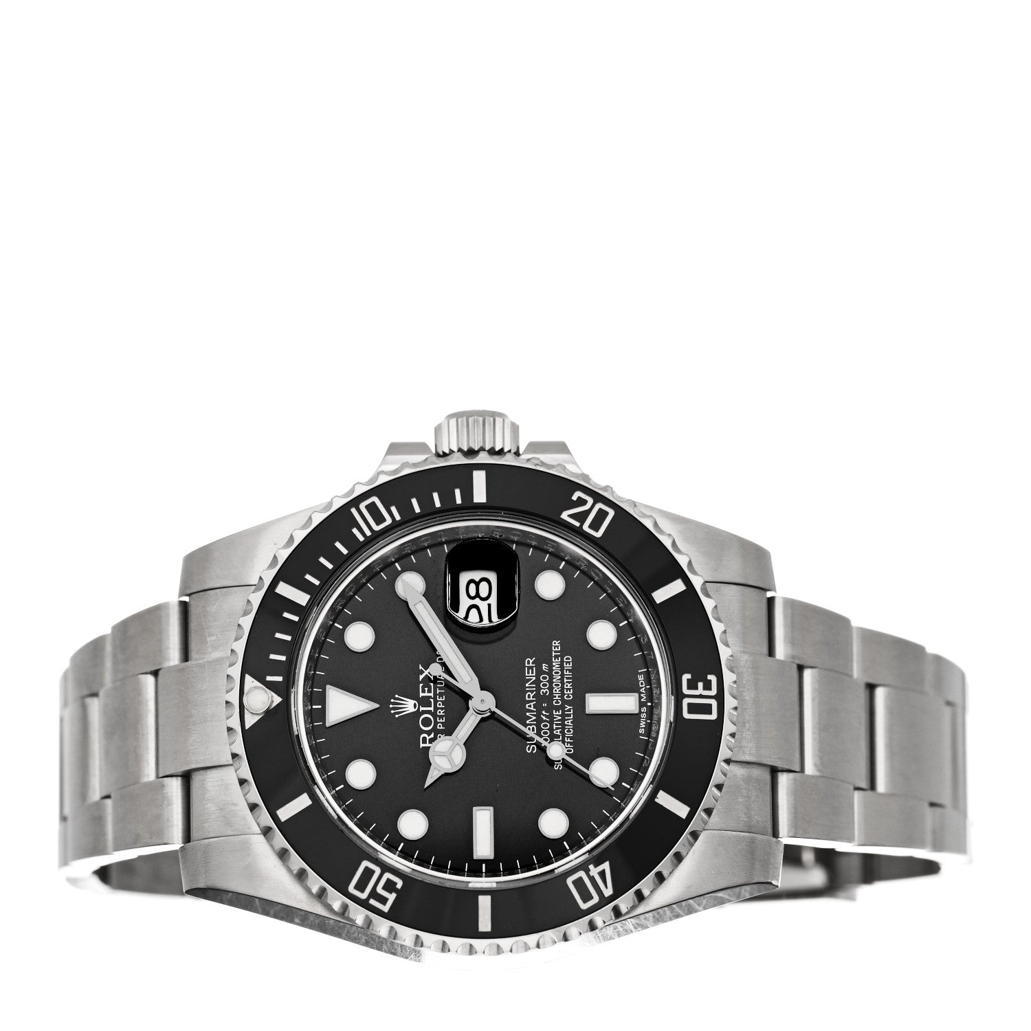 Rolex Stainless Steel 40mm Oyster Perpetual Submariner Date Watch Black 116610LN 2 of 5