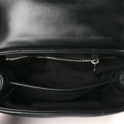 Saint Laurent Calfskin Y Quilted Monogram Toy Loulou Crossbody Bag Black 5 of 9
