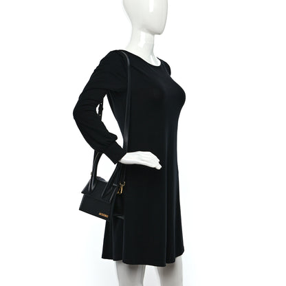 Jacquemus Smooth Calfskin Le Chiquito Moyen Black 2 of 8