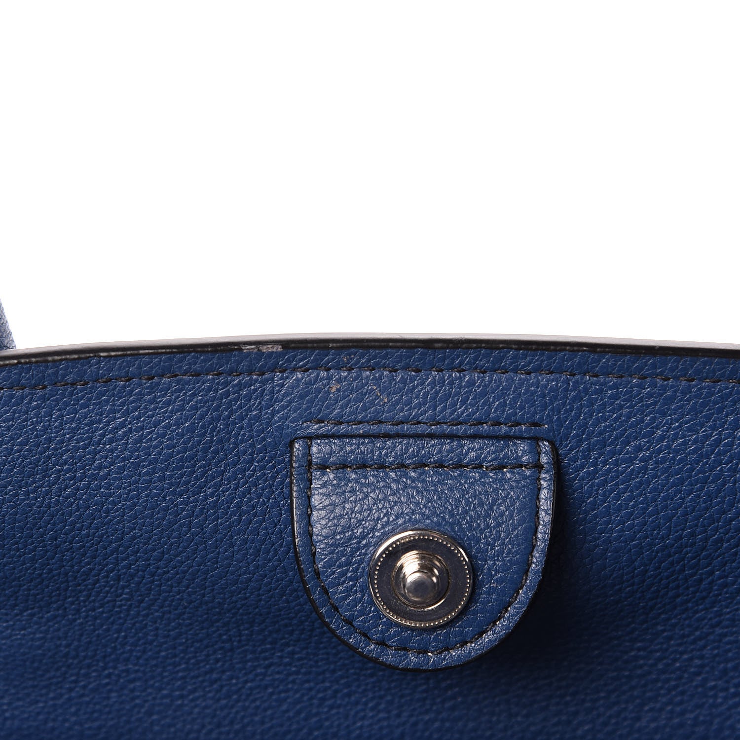 Prada Vitello Phenix Shopping Tote Bluette 14 of 15