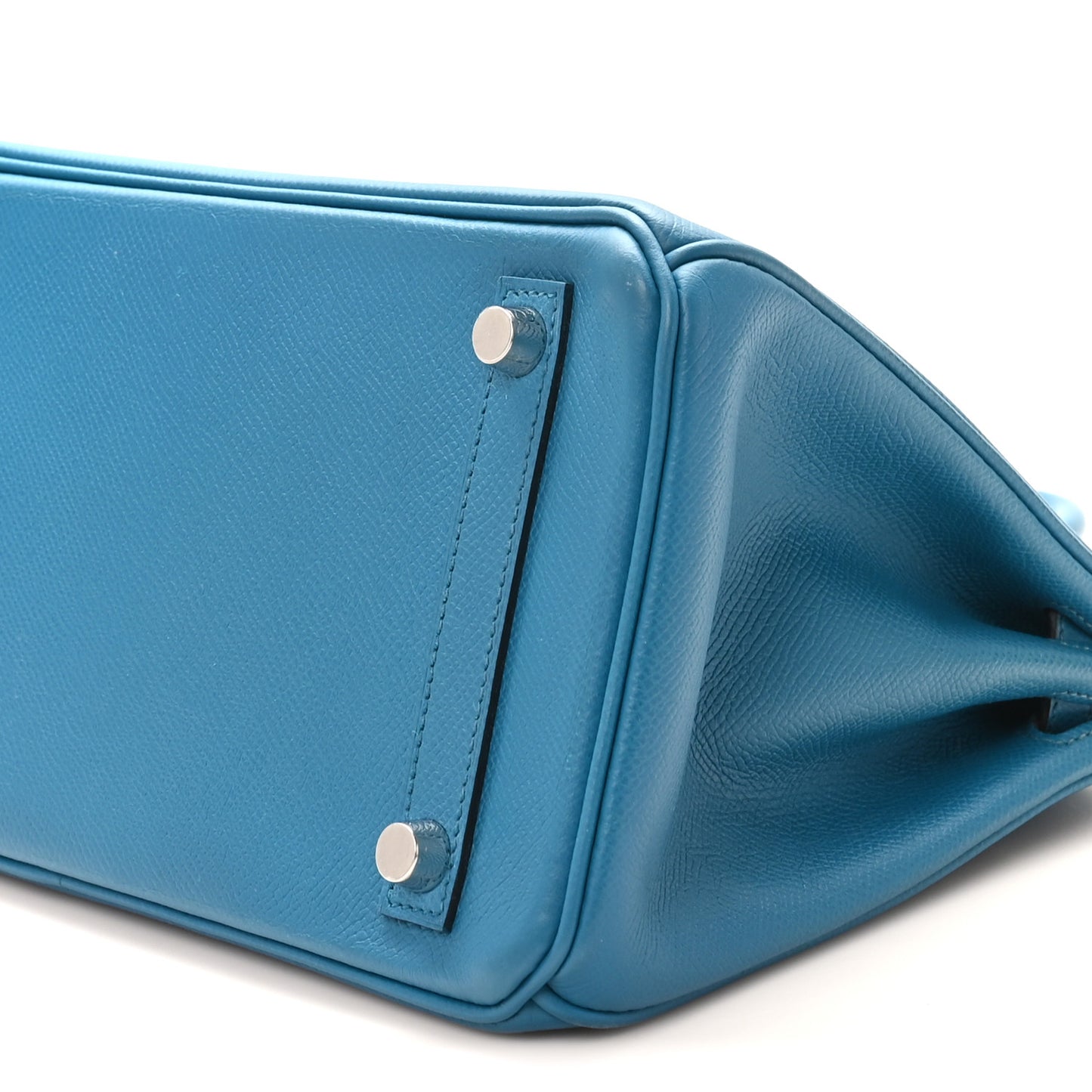 Epsom Birkin 25 Bleu Izmir