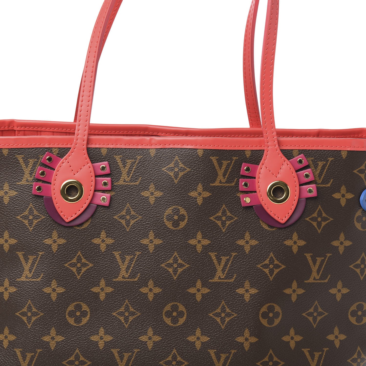 Louis Vuitton Monogram Totem Neo Neverfull MM Flamingo 10 of 10