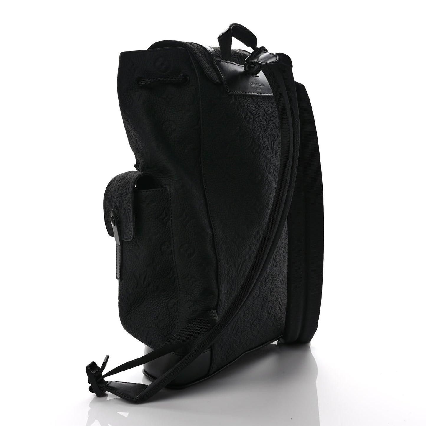 Taurillon Monogram Christopher MM Backpack Black