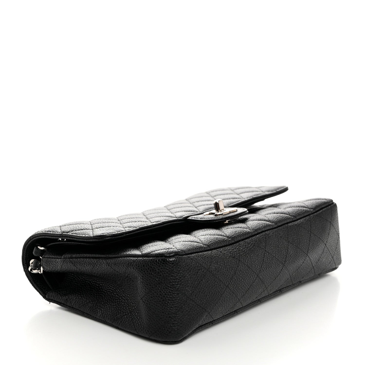 Chanel Caviar Quilted Medium Double Flap Black 4 of 11