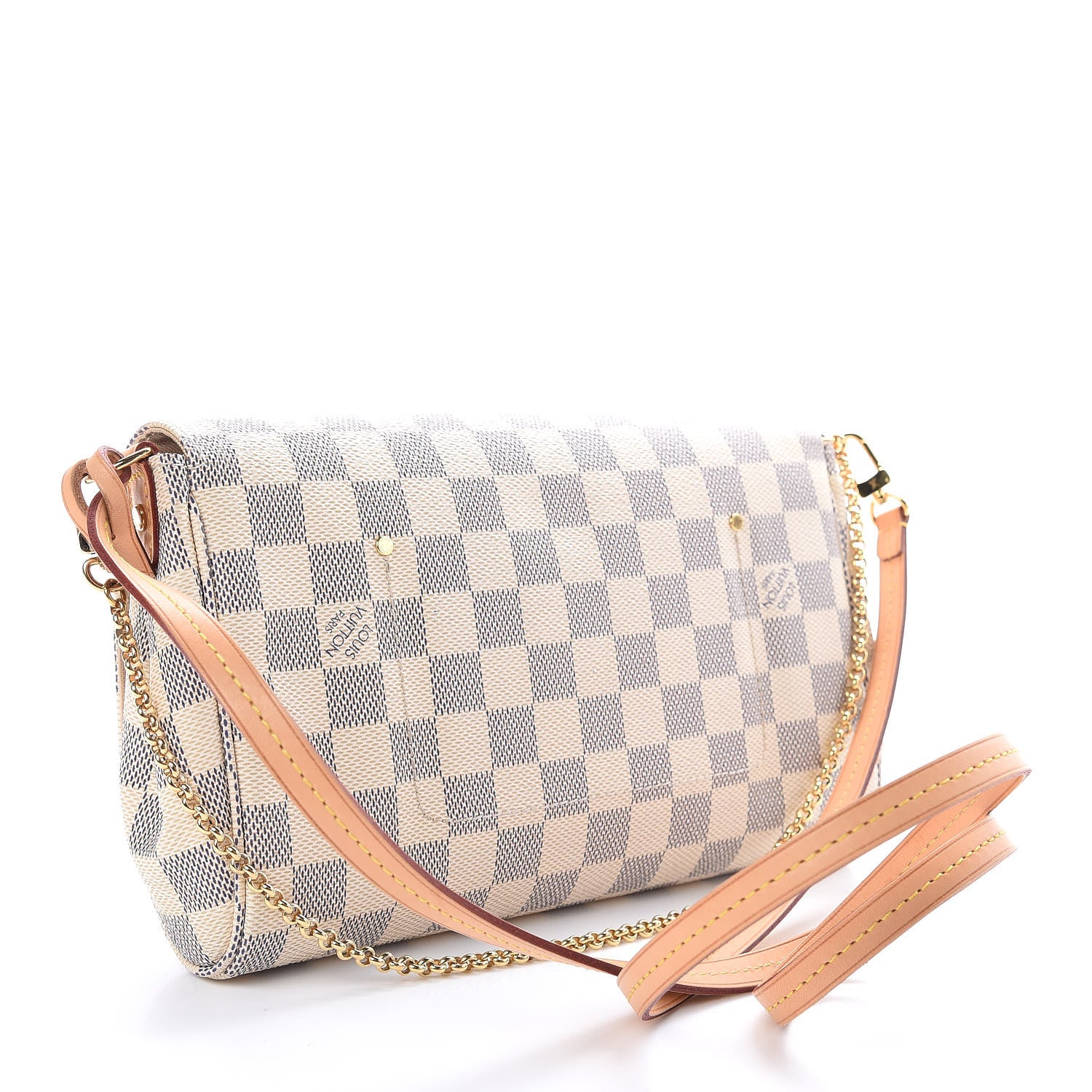 Louis Vuitton Damier Azur Favorite MM 3 of 12